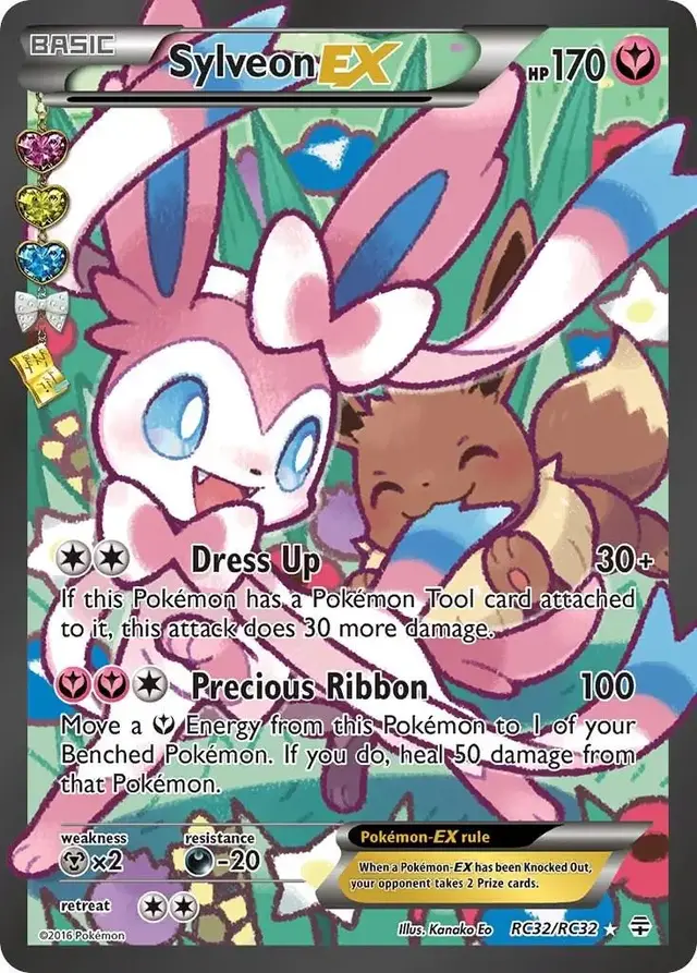 Sylveon EX - Pokemon Generations #RC32