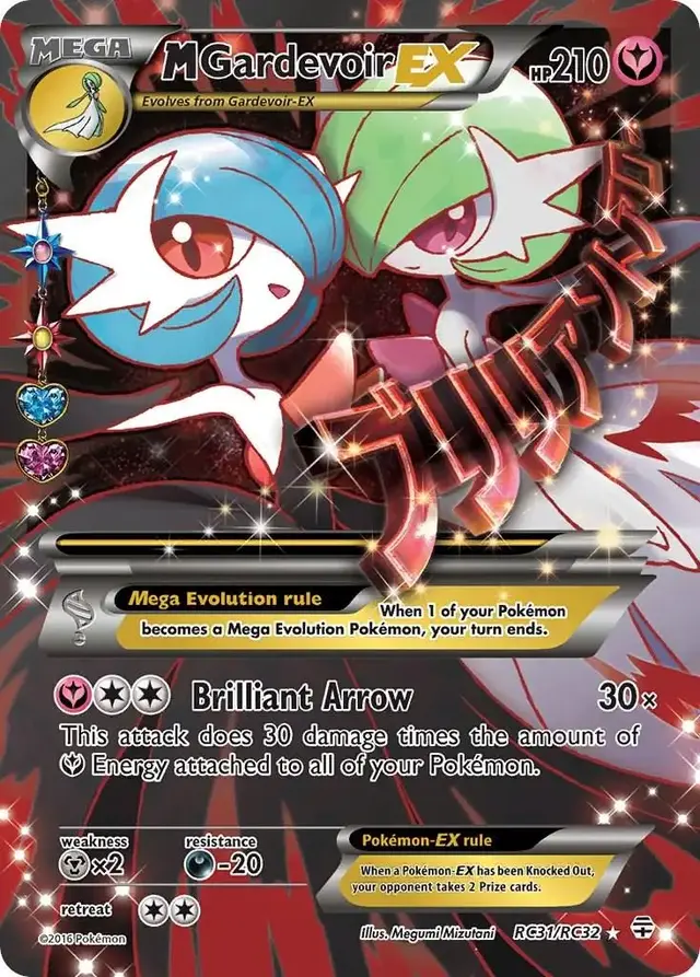 M Gardevoir EX - Pokemon Generations #RC31