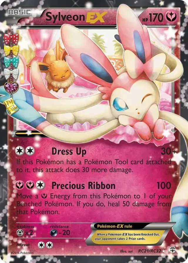 Sylveon EX - Pokemon Generations #RC21