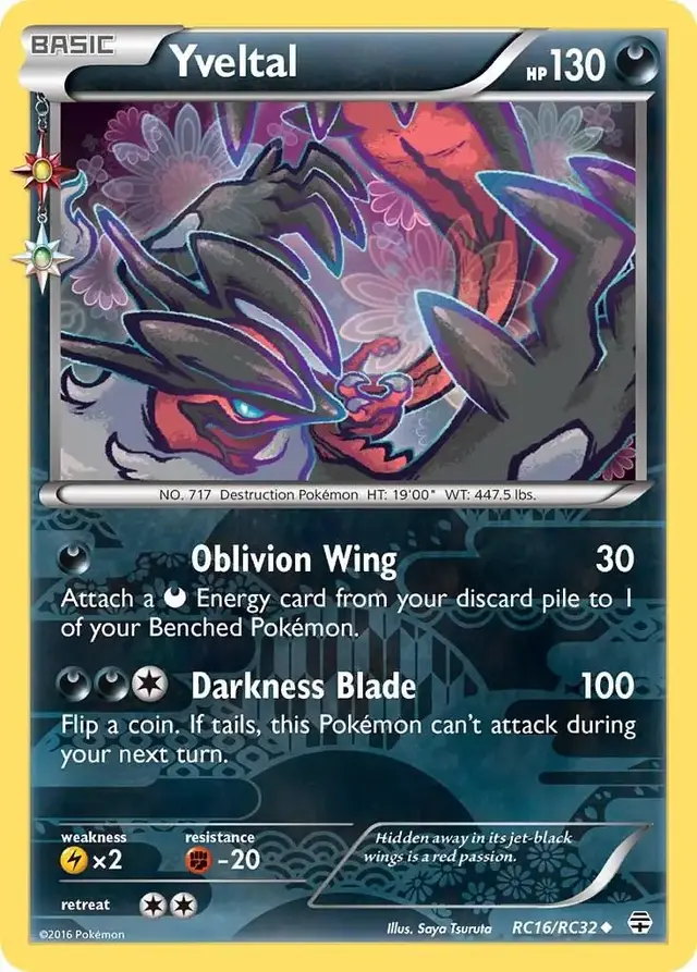 Yveltal - Pokemon Generations #RC16