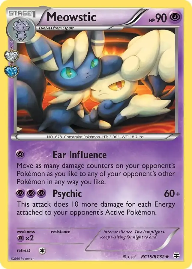 Meowstic - Pokemon Generations #RC15