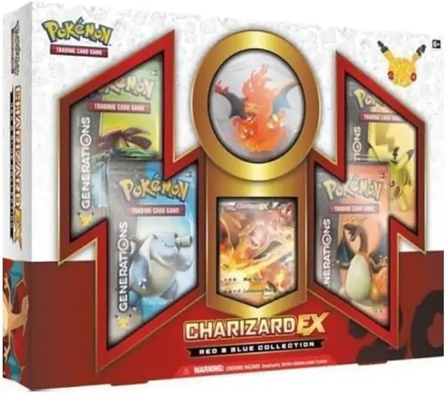 Charizard EX: Red And Blue Collection