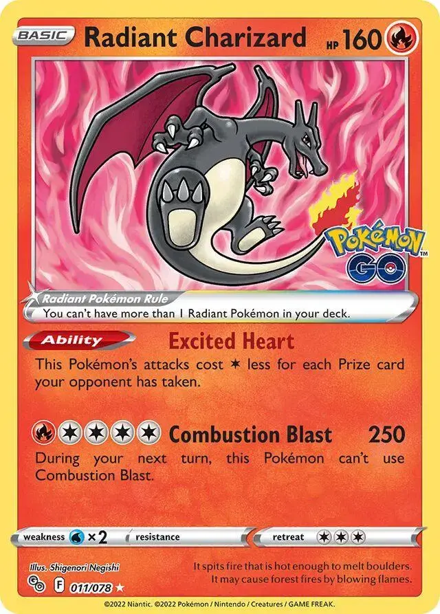 Radiant Charizard - Pokemon Go #11