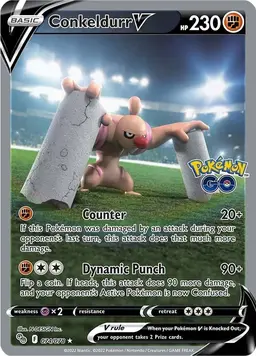 Conkeldurr V 74 - Pokemon Go