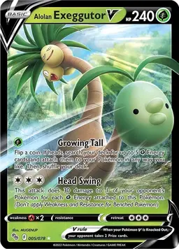 Alolan Exeggutor V 5 - Pokemon Go