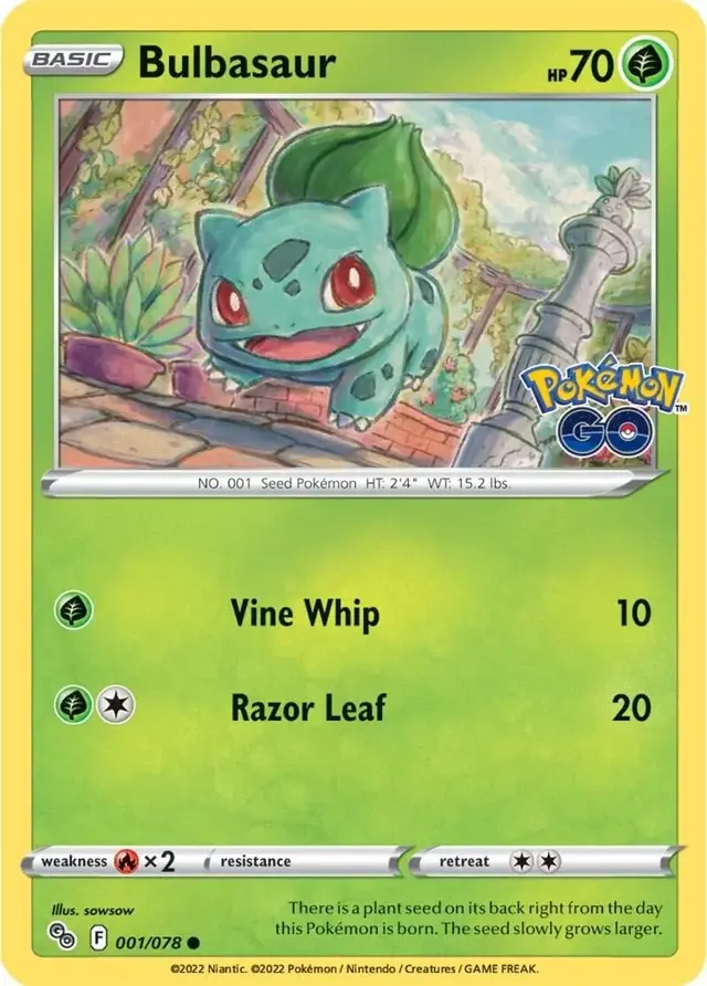 Bulbasaur - Pokemon Go #1