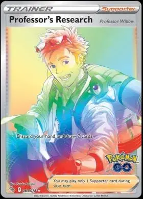 Professor's Research: Professor Willow - Pokemon Go #84