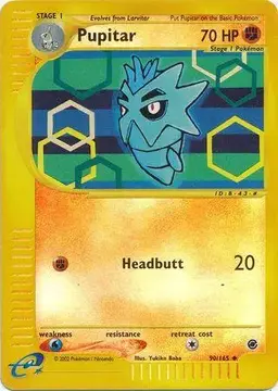 Pupitar [Reverse Holo] - Pokemon Expedition