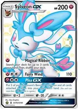 Sylveon GX #SV76 - Pokemon Hidden Fates