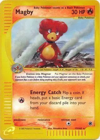 Magby [Reverse Holo] - Pokemon Expedition #17