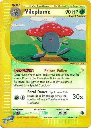 Vileplume [Reverse Holo] - Pokemon Expedition #69