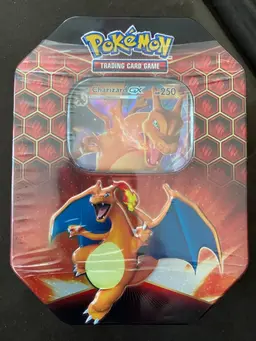 Charizard GX Hidden Fates Tin - Pokemon Hidden Fates