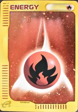 Fire Energy [Holo] - Pokemon Japanese 2002 McDonald's