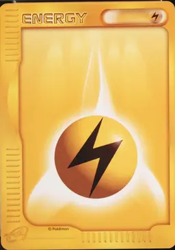 Lightning Energy - Pokemon Japanese 2002 McDonald's