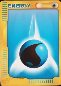Water Energy - Pokemon Japanese 2002 McDonald's
