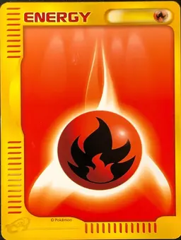 Fire Energy - Pokemon Japanese 2002 McDonald's