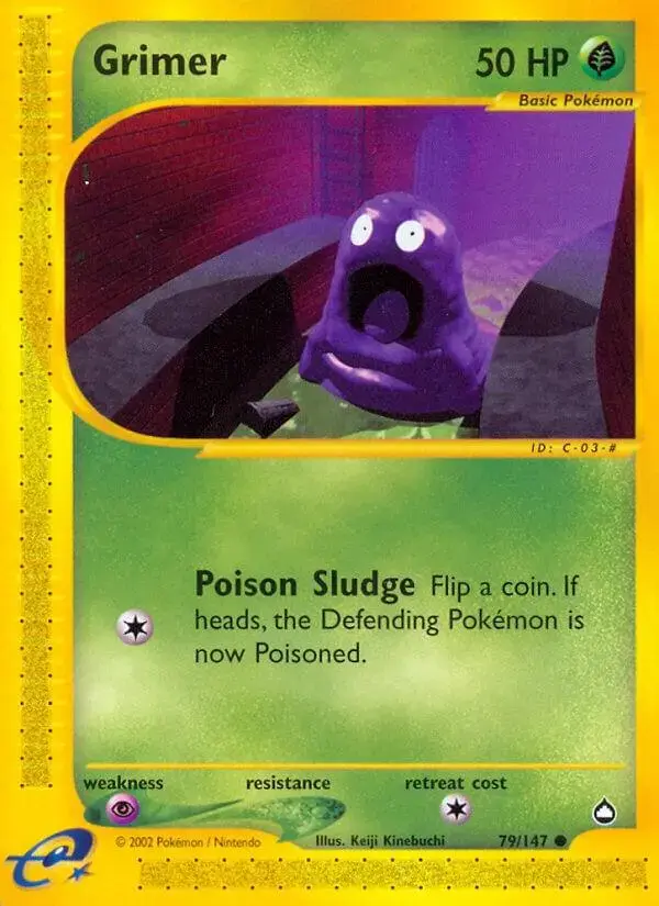 Grimer - Pokemon Aquapolis #79
