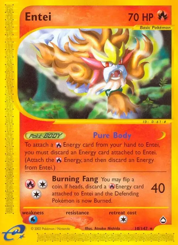Entei - Pokemon Aquapolis #10