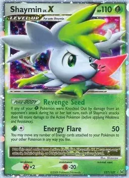 Shaymin LV. X 127 - Pokemon Platinum