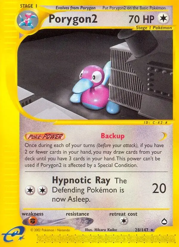 Porygon2 - Pokemon Aquapolis #28