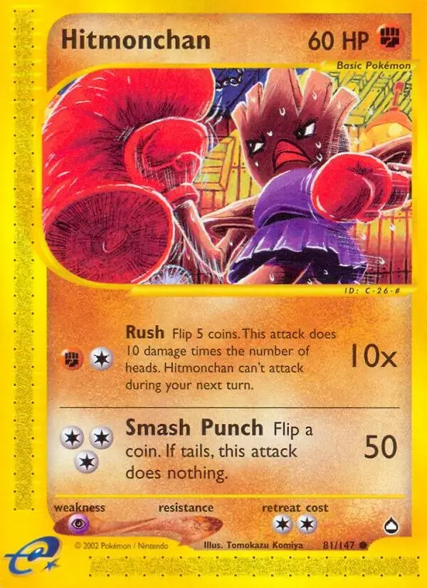 Hitmonchan - Pokemon Aquapolis #81