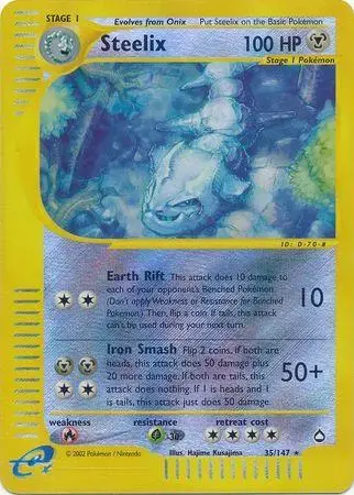 Steelix [Reverse Holo] - Pokemon Aquapolis #35