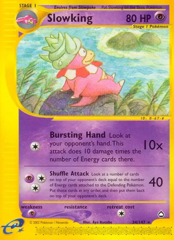 Slowking - Pokemon Aquapolis #34