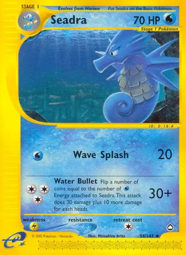 Seadra - Pokemon Aquapolis #58