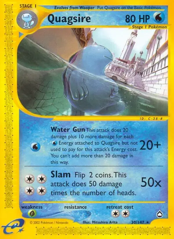 Quagsire - Pokemon Aquapolis #30