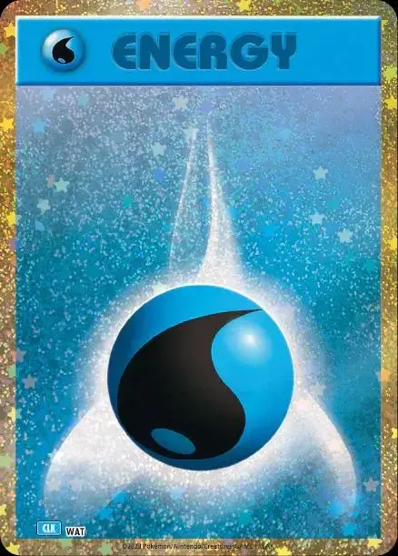 Water Energy WAT - Pokemon Japanese Classic: Blastoise #CLK