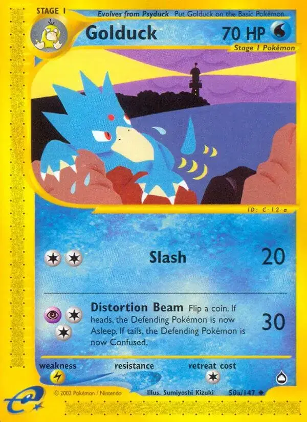 Golduck - Pokemon Aquapolis #50a
