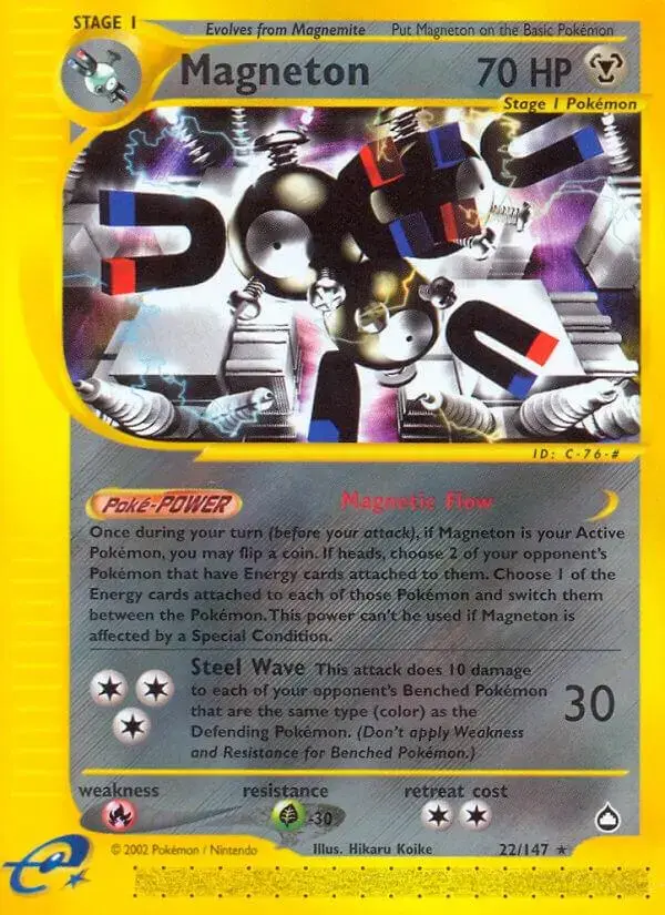 Magneton - Pokemon Aquapolis #22