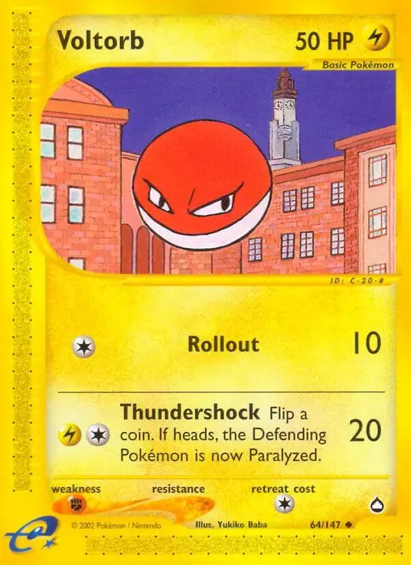 Voltorb - Pokemon Aquapolis #64