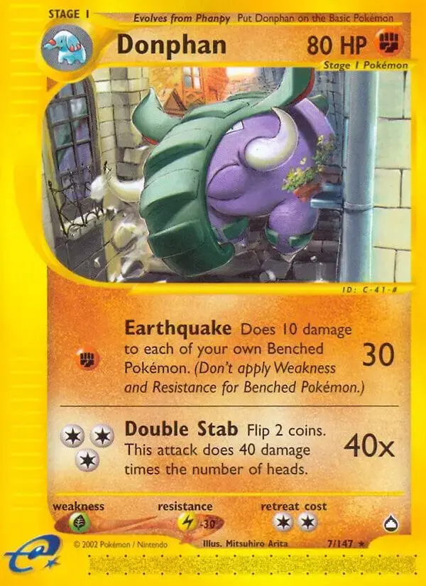 Donphan - Pokemon Aquapolis #7