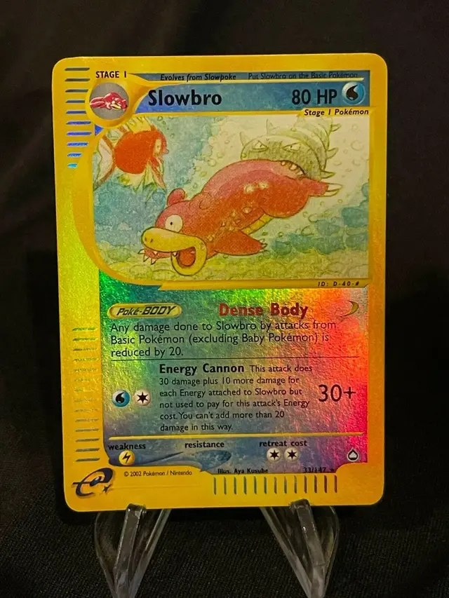 Slowbro [Reverse Holo] - Pokemon Aquapolis #33