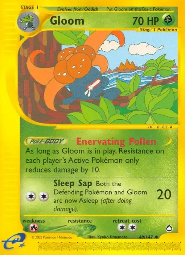 Gloom - Pokemon Aquapolis #49