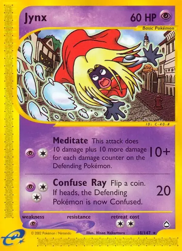 Jynx - Pokemon Aquapolis #18