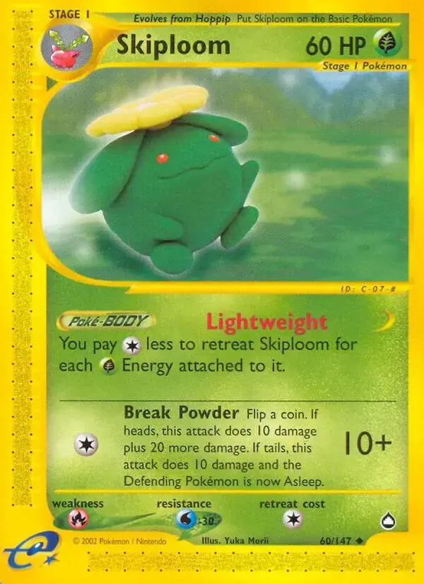 Skiploom - Pokemon Aquapolis #60