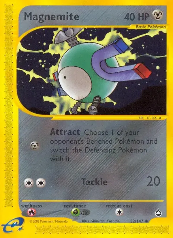 Magnemite - Pokemon Aquapolis #52