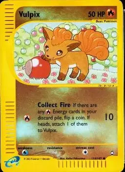 Vulpix [Reverse Holo] - Pokemon Aquapolis