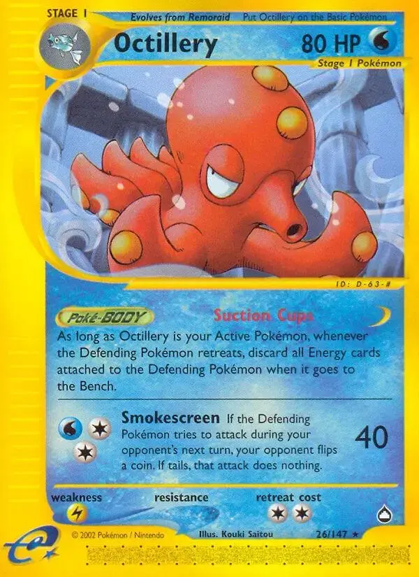 Octillery - Pokemon Aquapolis #26