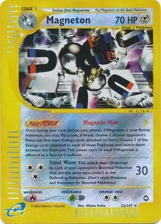 Magneton [Reverse Holo] - Pokemon Aquapolis #22