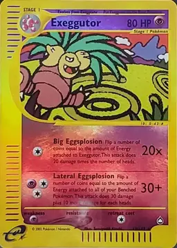 Exeggutor [Reverse Holo] - Pokemon Aquapolis