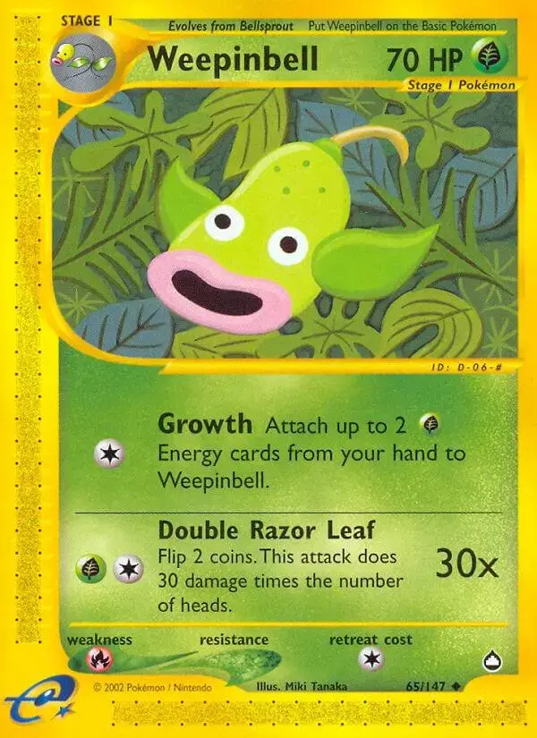 Weepinbell - Pokemon Aquapolis #65
