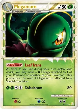 Meganium Prime 109 - Pokemon HeartGold & SoulSilver