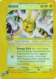 Elekid [Reverse Holo] - Pokemon Aquapolis #9