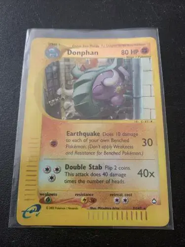 Donphan [Reverse Holo] - Pokemon Aquapolis #7