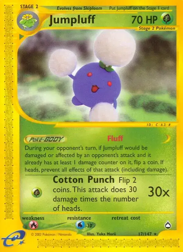 Jumpluff - Pokemon Aquapolis #17