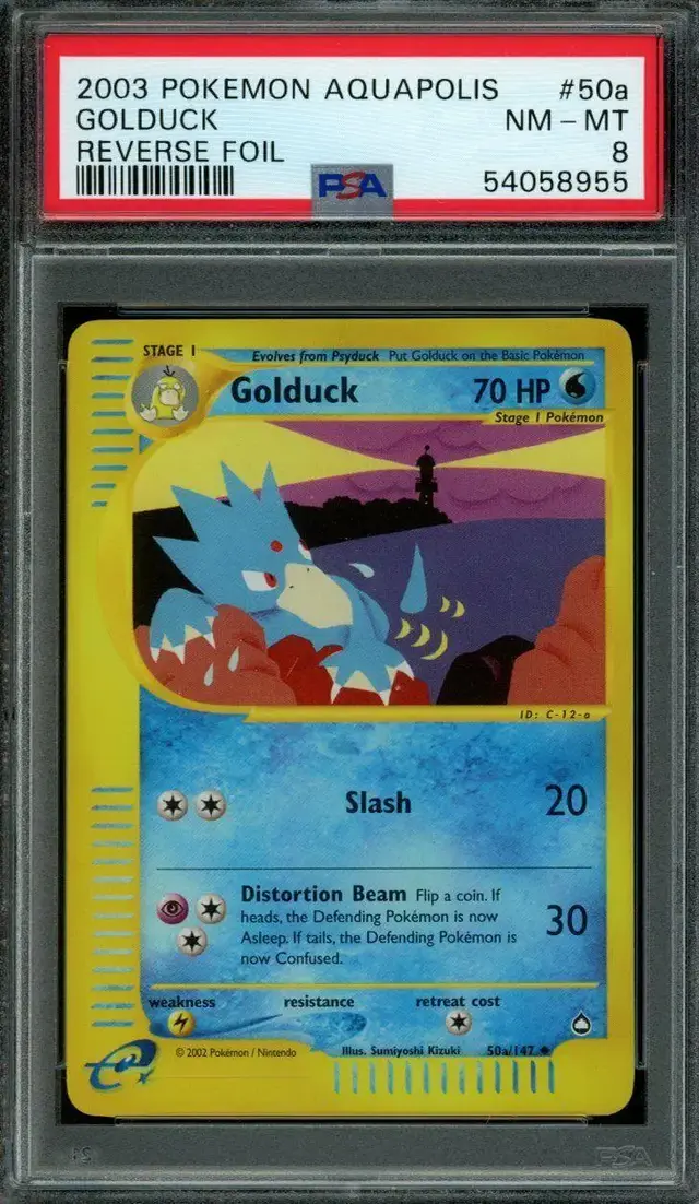 Golduck [Reverse Holo] - Pokemon Aquapolis #50a