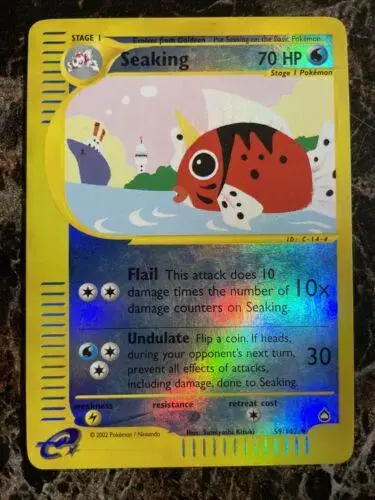 Seaking [Reverse Holo] - Pokemon Aquapolis #59